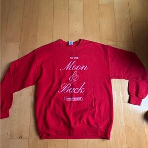 LONELY GHOST To the Moon and Back Crewneck